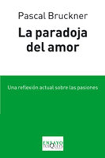 la paradoja del amor (in Spanish)