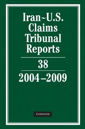 iran-u.s. claims tribunal reports,2004-2009