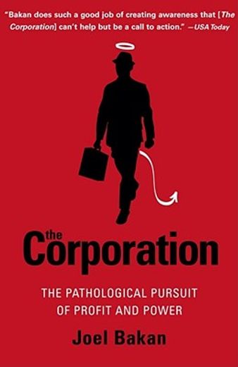 the corporation,the pathological pursuit of profit and power (in English)