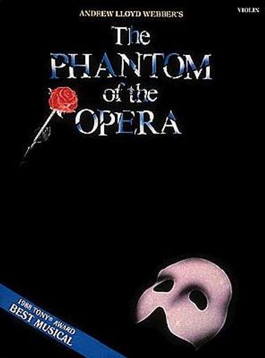 the phantom of the opera,violin