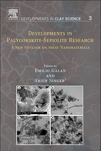 developments in palygorskite-sepiolite research,a new outlook on these nanomaterials