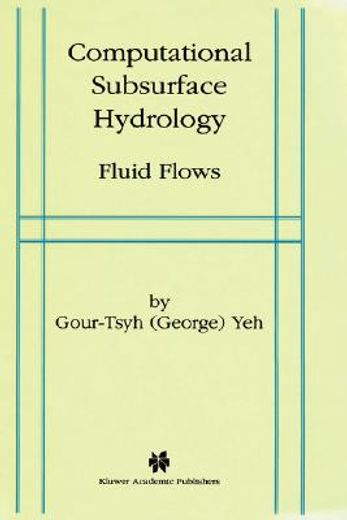 computational subsurface hydrology (in English)