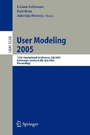 user modeling 2005 (en Inglés)