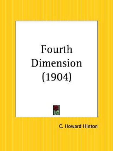 the fourth dimension (1904)