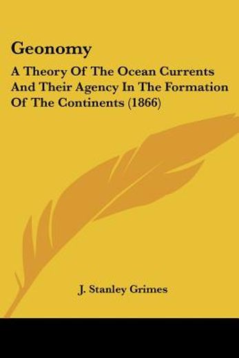 geonomy: a theory of the ocean currents