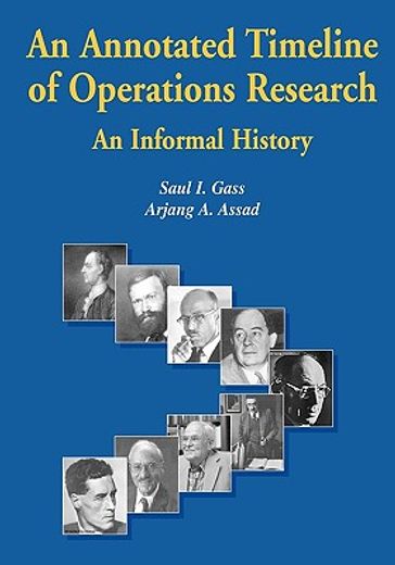 an annotated timeline of operations research,an informal history