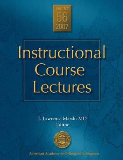 instructional course lectures vol 56 + dvd