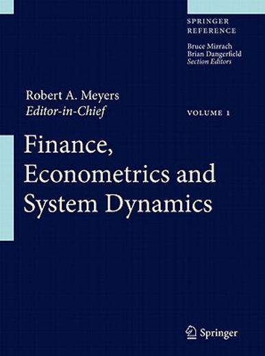 complex systems in finance and econometrics,selected entries from the encyclopedia of complexity and systems science