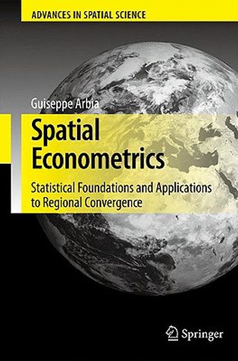 spatial econometrics,statistical foundations and applications to regional convergence