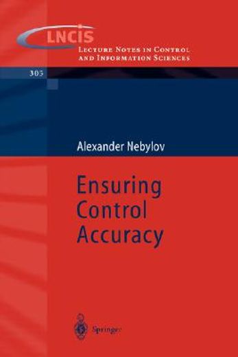 ensuring control accuracy (en Inglés)