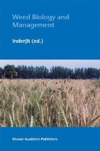 weed biology and management (en Inglés)