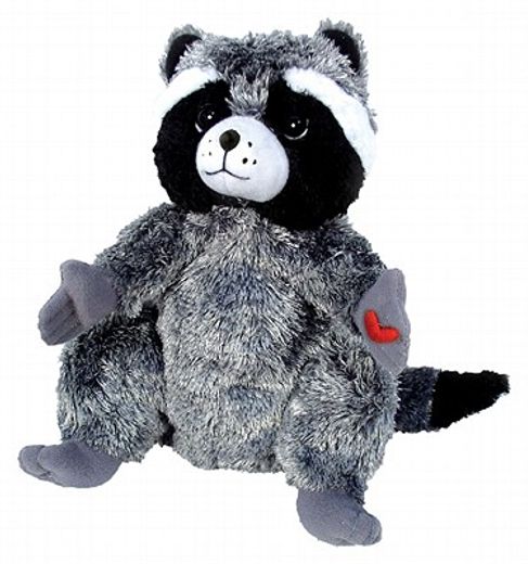 chester the raccoon doll,from the kissing hand