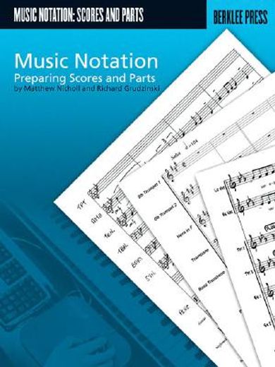 music notation,preparing scores and parts
