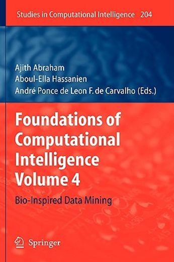 foundations of computational intelligence,bio-inspired data mining
