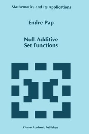 null-additive set functions (en Inglés)