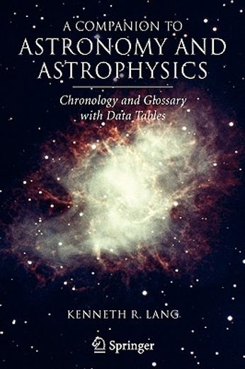 a companion to astronomy and astrophysics (en Inglés)