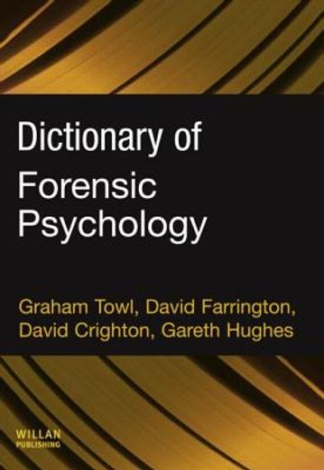 Dictionary of Forensic Psychology (en Inglés)