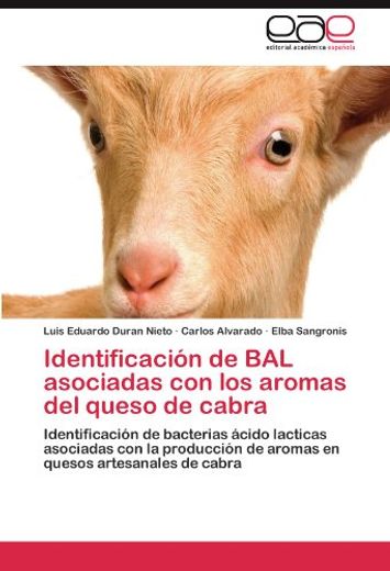 Identificaciã n de bal Asociadas con los Aromas del Queso de Cabra (in Spanish)