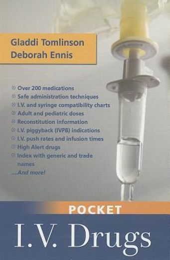 Pocket Iv Drugs (en Inglés)