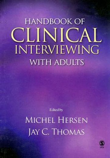 handbook of clinical interviewing with adults