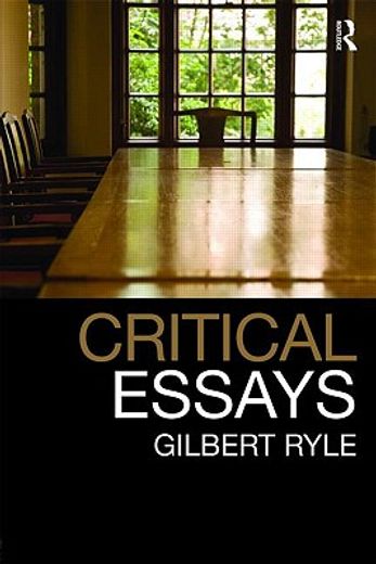 critical essays,collected papers
