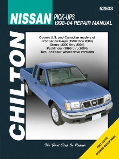 chilton´s nissan pick-ups 1998-04 repair manual