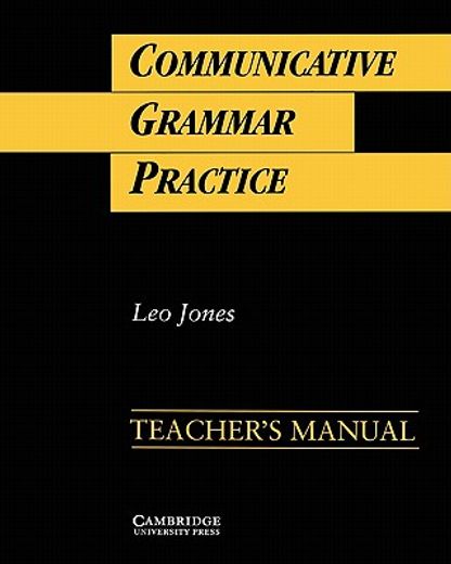 communicative grammar practice teachers book (in English)