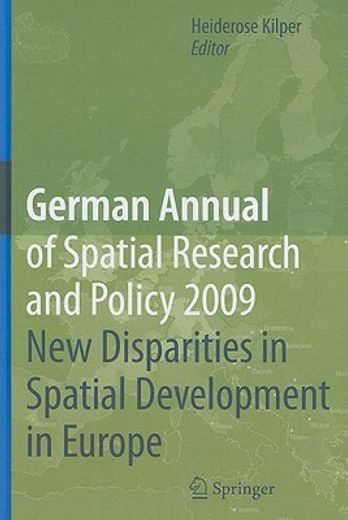 new disparities in spatial development in europe