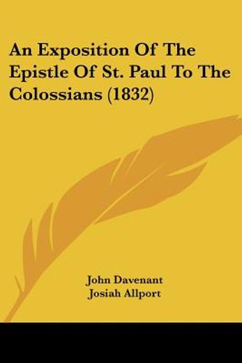 an exposition of the epistle of st. paul