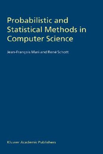 probabilistic and statistical methods in computer science (en Inglés)