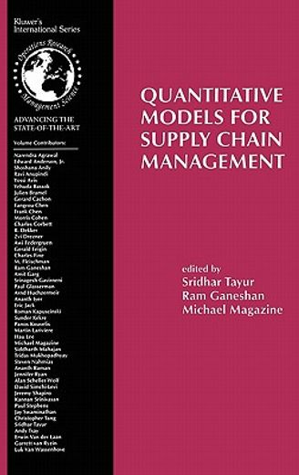 quantitative models for supply chain management