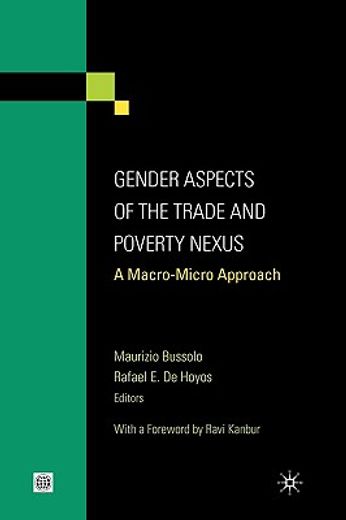 gender aspects of the trade and poverty nexus,a macro-micro approach