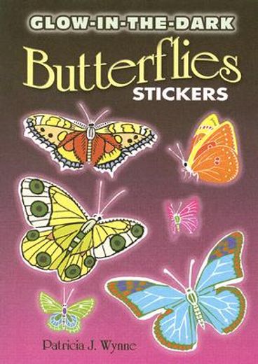 glow-in-the-dark butterflies stickers