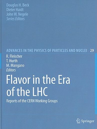 flavor in the era of the lhc,reports of the cern working groups