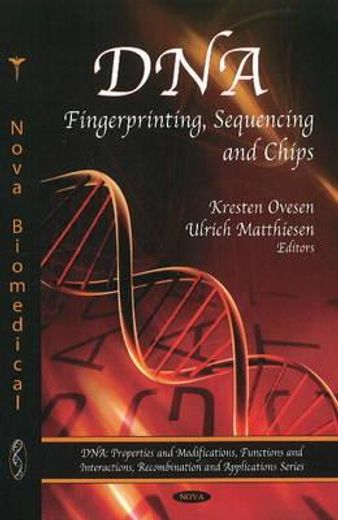 dna,fingerprinting, sequencing and chips