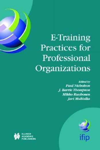 e-training practices for professional organizations (en Inglés)