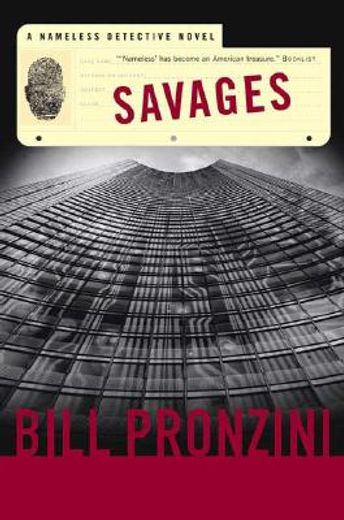 savages,a nameless detective novel