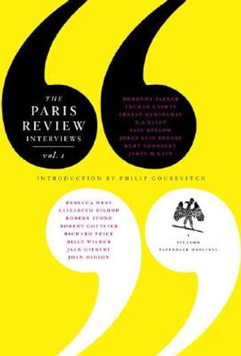the paris review interviews (in English)