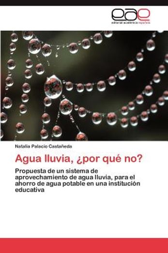 agua lluvia, por qu no? (in Spanish)