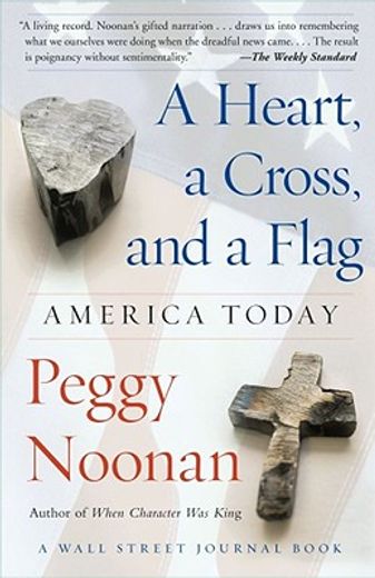 a heart, a cross, and a flag,america today