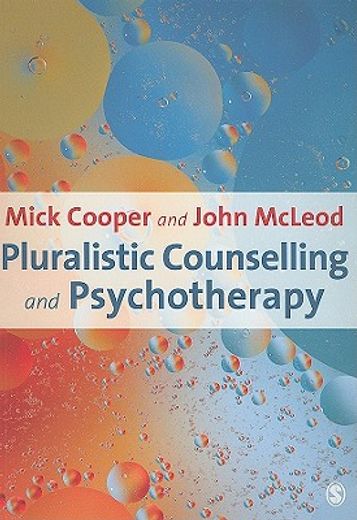 pluralistic counselling and psychotherapy