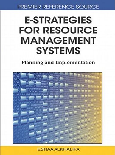 e-strategies for resource management systems,planning and implementation