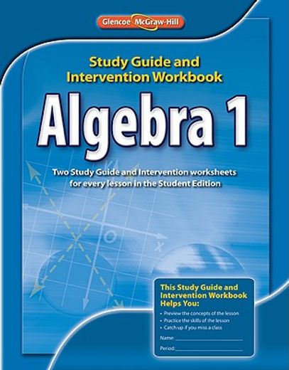algebra 1 study guide and intervention workbook