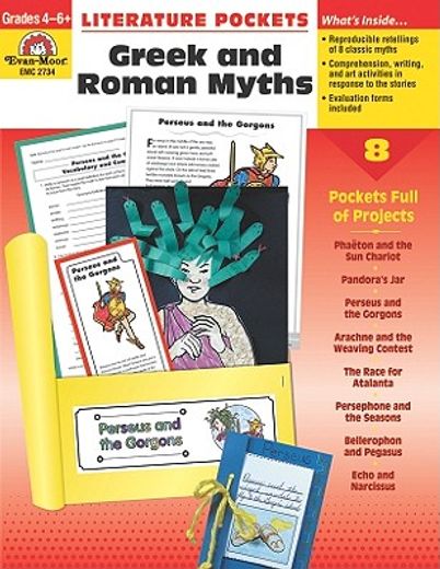 literature pockets, greek & roman myths grades 4-6