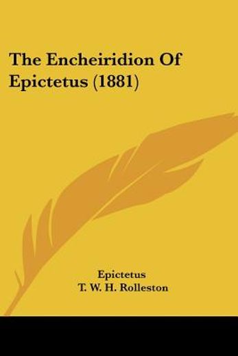 the encheiridion of epictetus