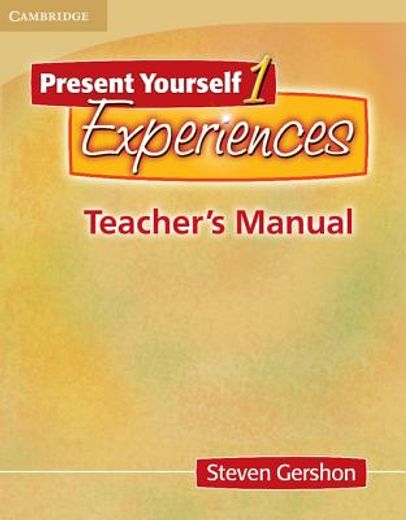 present yourself 1,experiences