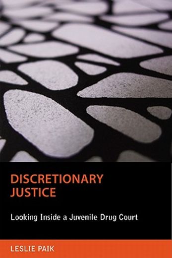discretionary justice,looking inside a juvenile drug court