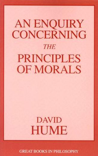 an enquiry concerning the principles of morals