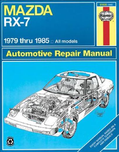 mazda rx-7 automotive repair manual