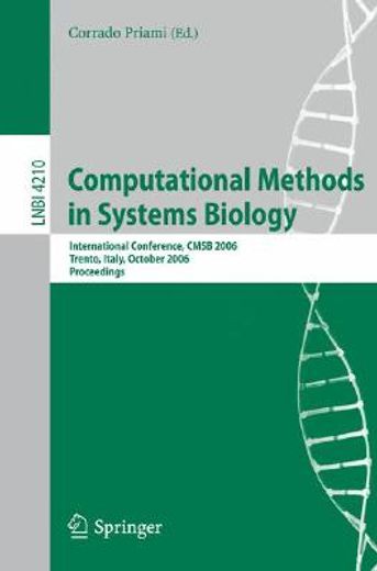 computational methods in systems biology (en Inglés)